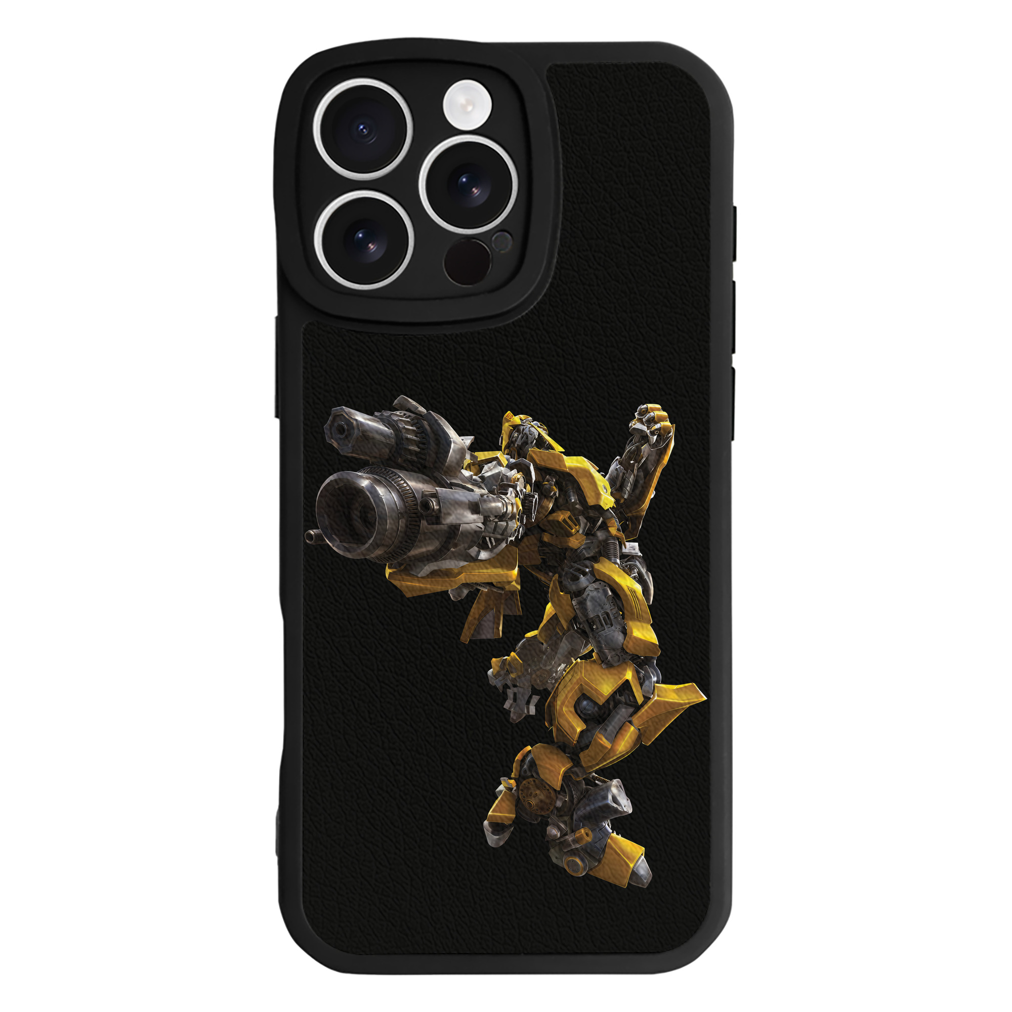 （画像用） Transformers トランスフォーマー 【iPhone 16シリーズ対応】シリコンスマホケース（レザー調） 材質：シリコン
